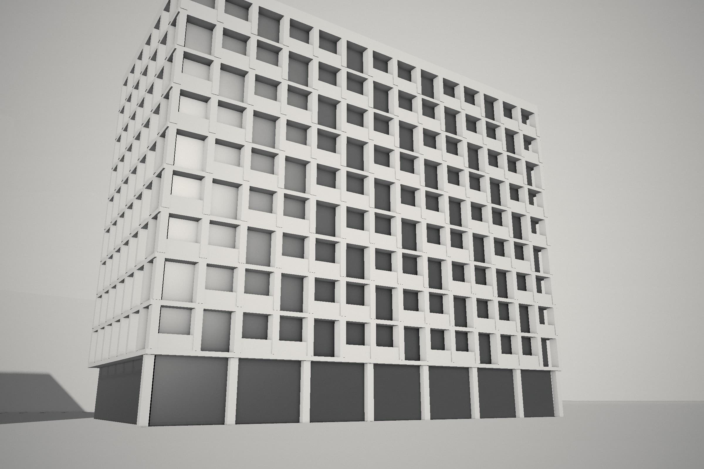 Edificio residencial completo en esquina